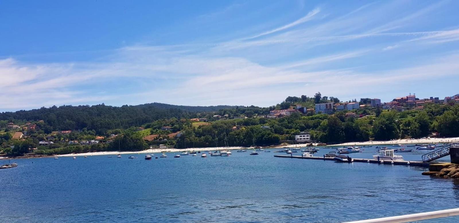 Apartamento Piso Vistas Al Mar 2. Playa Aguete. Rias Baixas Marín Exterior foto